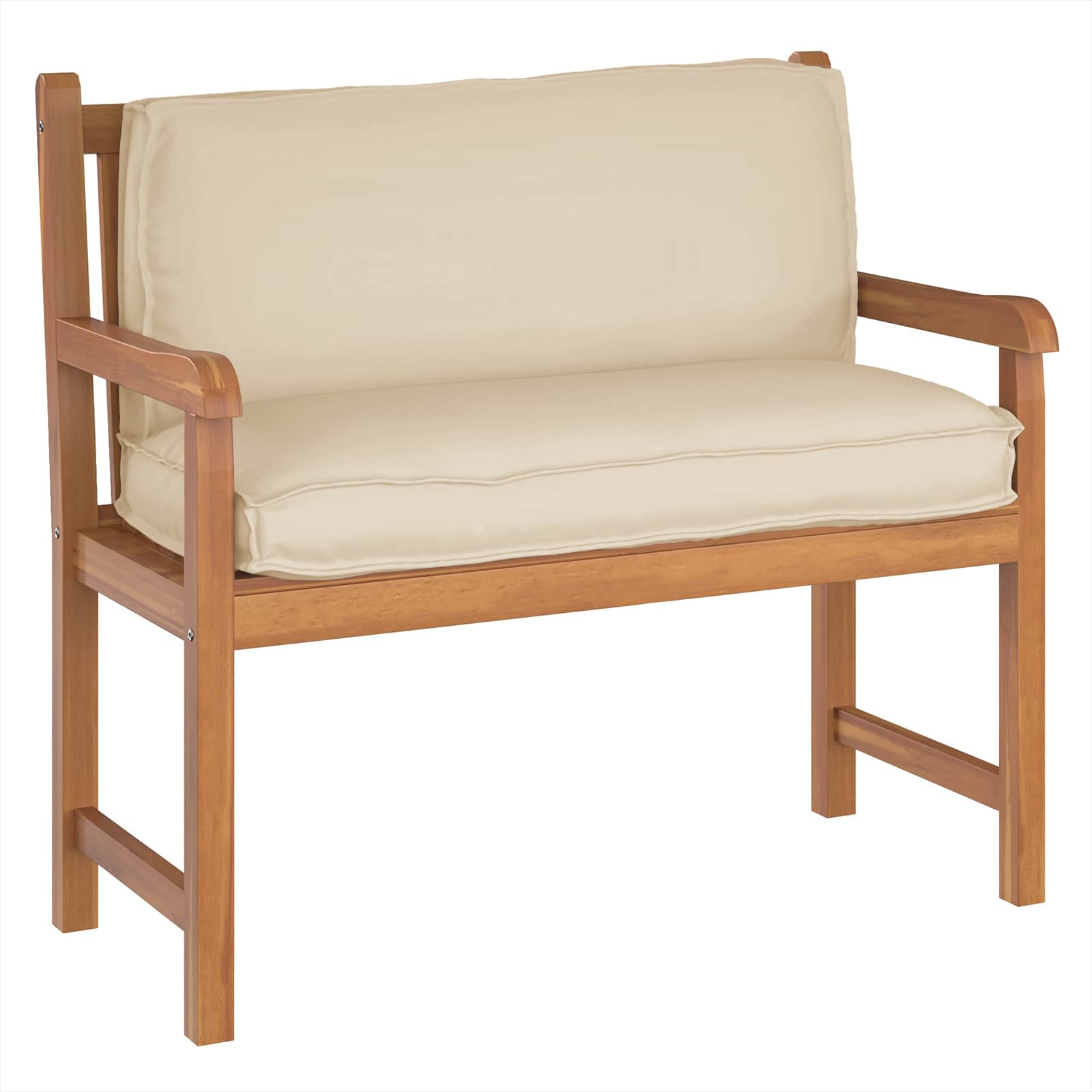 Padi Beež 120 x 40 x 12 cm Oxfordi kangas 2 Kõik vajalik sinu aeda ja koju! Padi Beež 120 x 40 x 12 cm Oxfordi kangas - Image 2