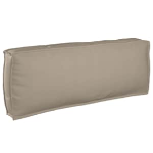 Blazina Taupe 120 x 40 x 12 cm Oxford tkanina