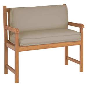 Polštář Taupe 120 x 40 x 12 cm Oxford látka - obrázek 2