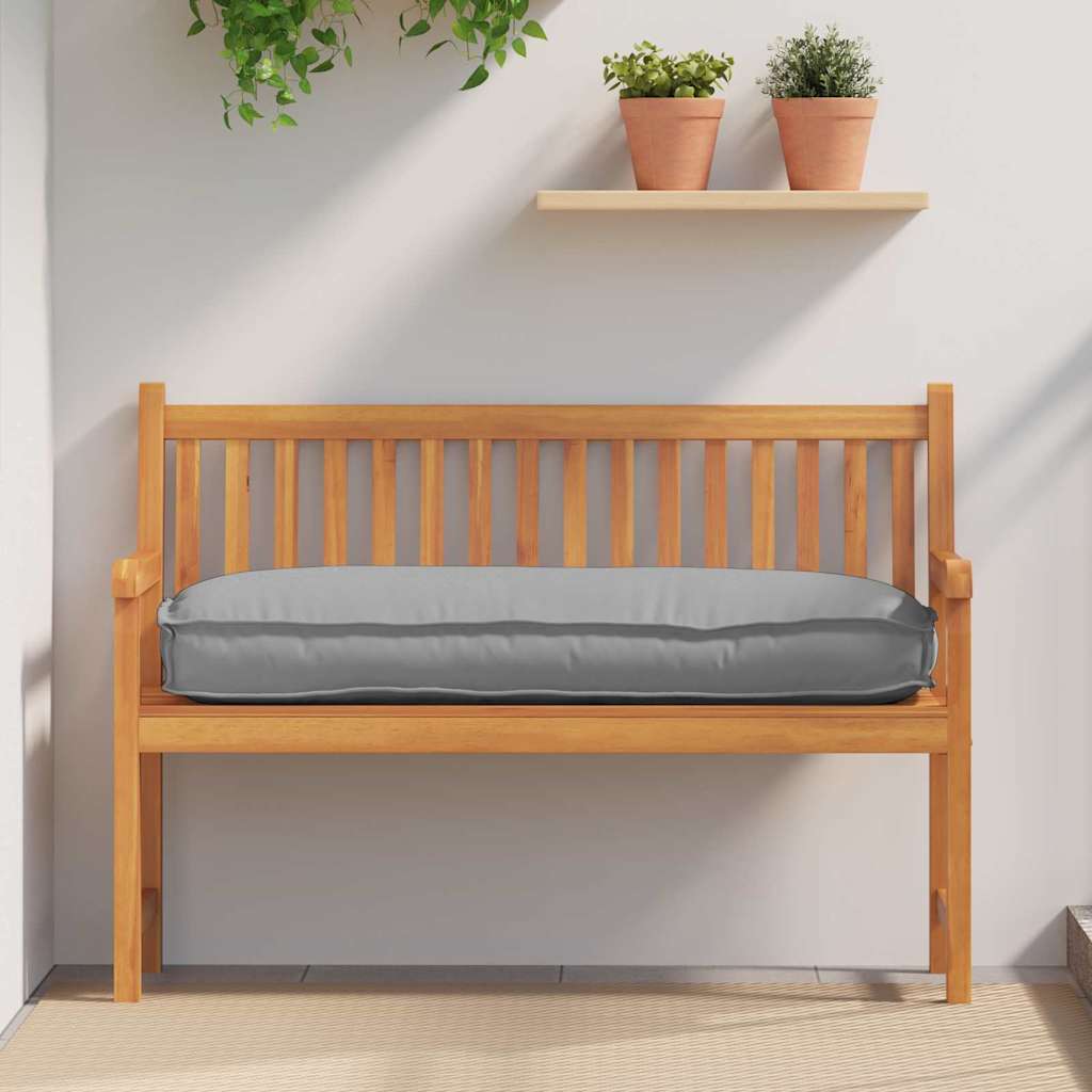 vidaXL Pernă pentru șezut / spătar din paleți Gri 120 x 50 x 12 cm