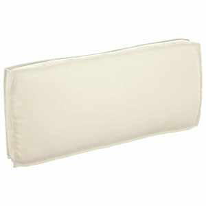 vidaXL Padi Oxfordi kangas cream 120 x 50 x 12 cm