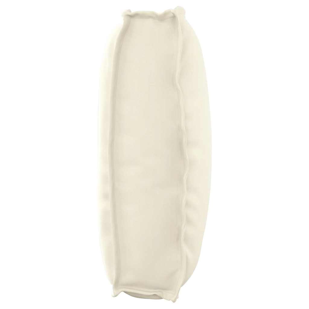 Kaubaaluse istme- / seljatoepadi padjaga cream 120 x 50 x 12 cm - Image 6