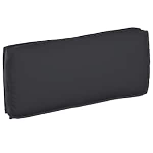 Polštář Černá 120 x 50 x 12 cm Oxford látka - obrázek 2