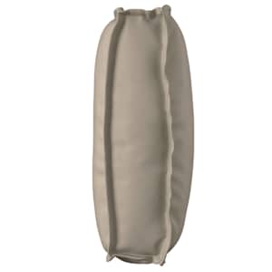 Polštář Taupe 120 x 50 x 12 cm Oxford látka - obrázek 5