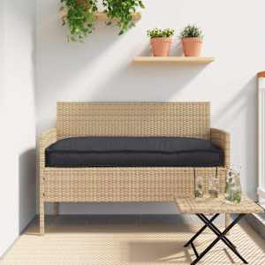 Polštář Černá 120 x 60 x 12 cm Oxford látka - obrázek 1