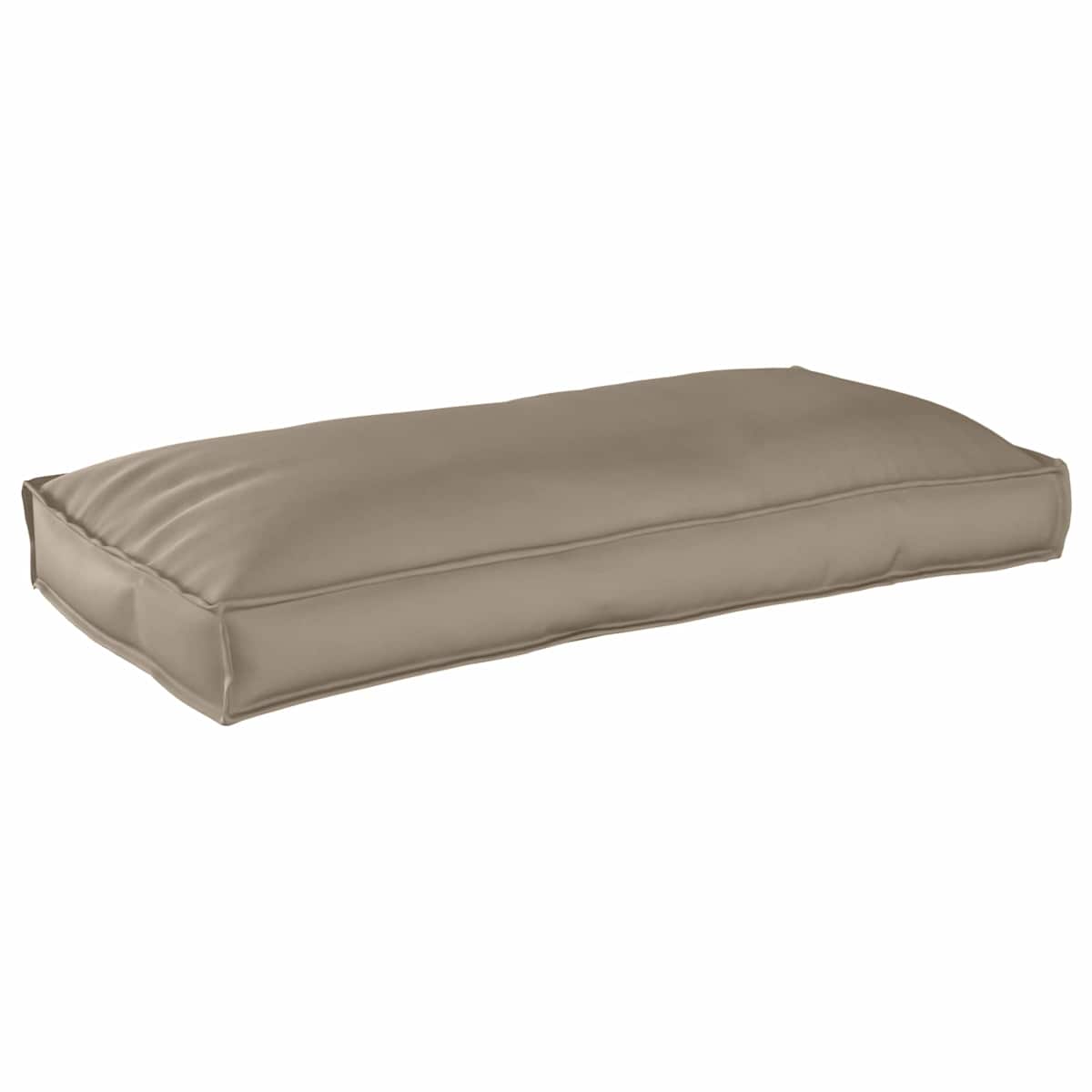 Pude Oxford stof Gråbrun 120 x 60 x 12 cm - Billede 6