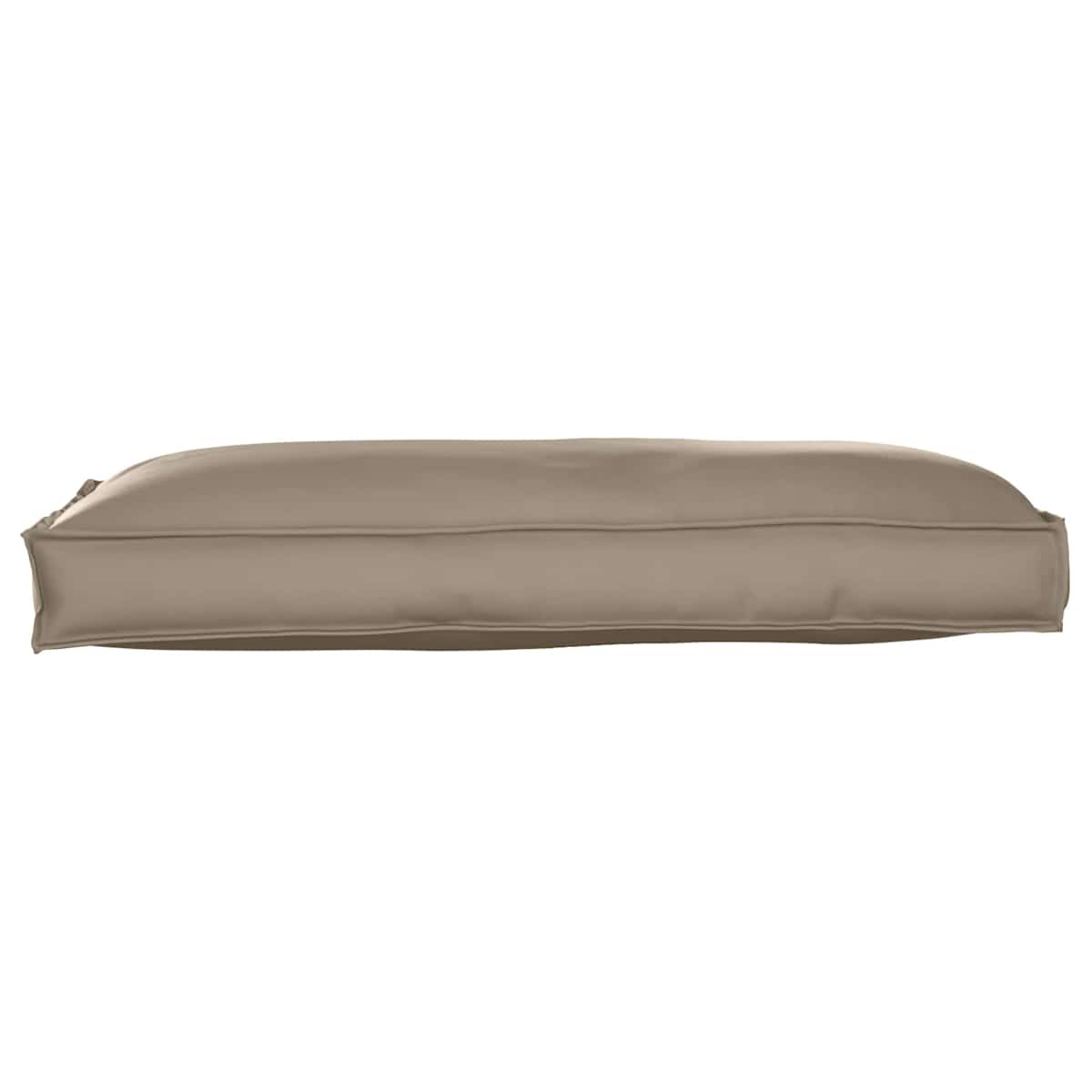 Pude Oxford stof Gråbrun 120 x 60 x 12 cm - Billede 7