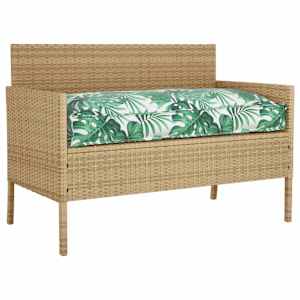 Polštář List Vzor listů 80 x 80 x 52 cm Oxford látka - obrázek 3