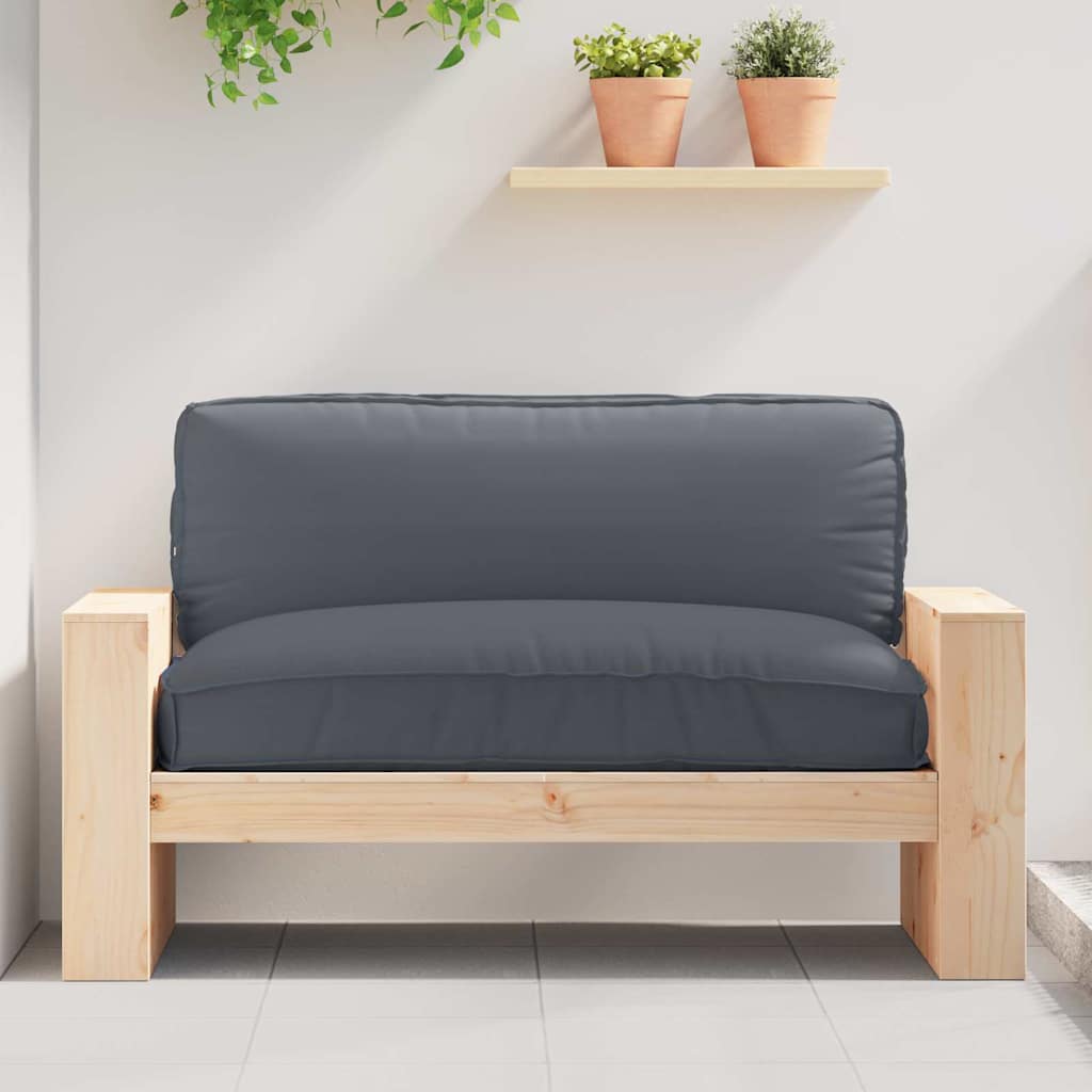 Pallet padja Antratsiit 120x80x12 cm Oxfordi kangas