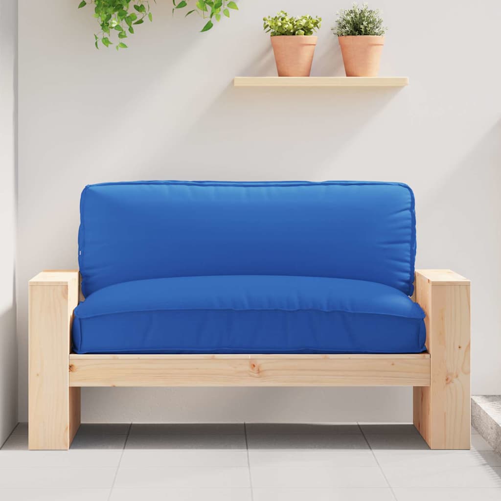 Pallepude til sæde Kongeblå 120x80x12 cm Oxford stof