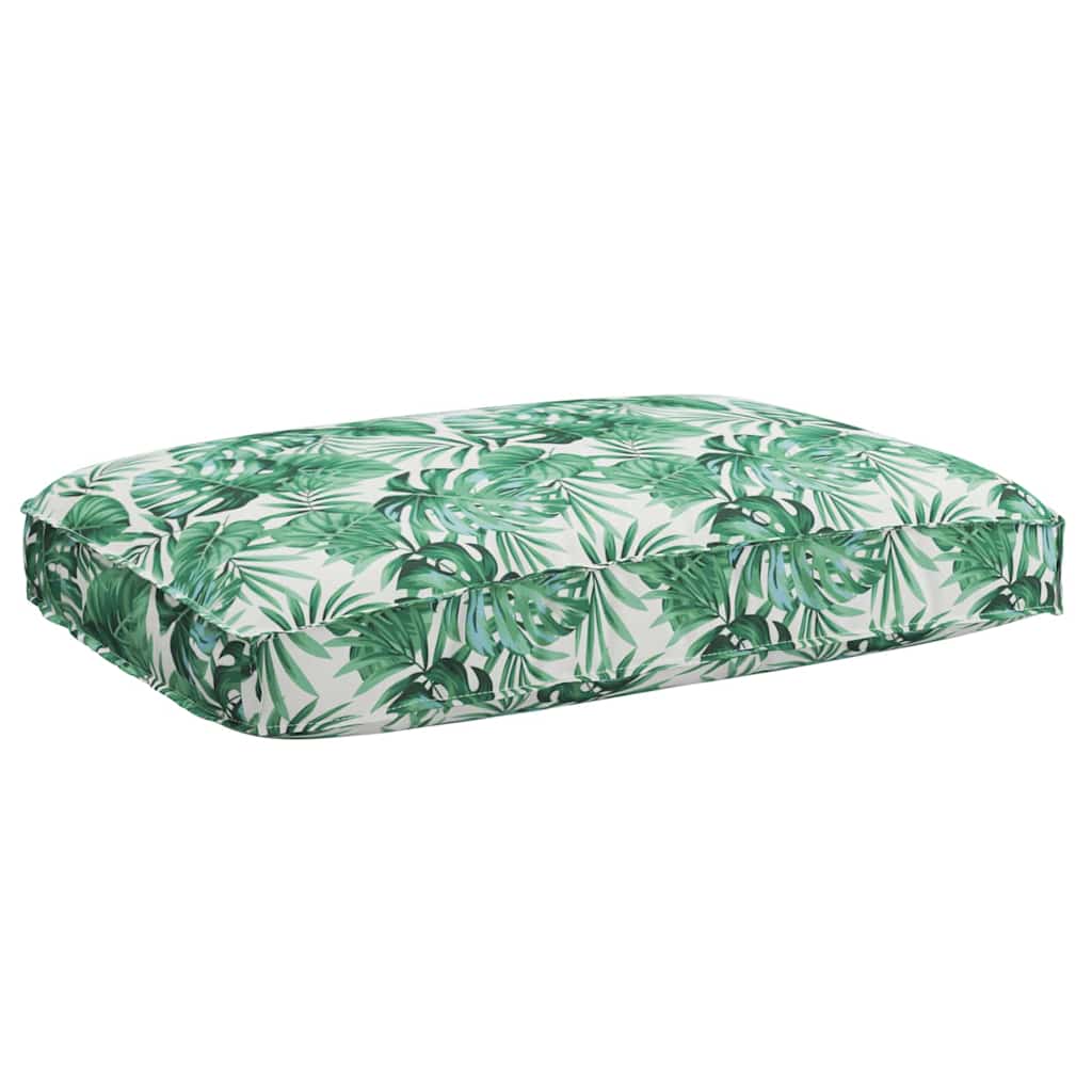Pallepude til Sæde Blomstermønster 120x80x12 cm Oxford Fabric