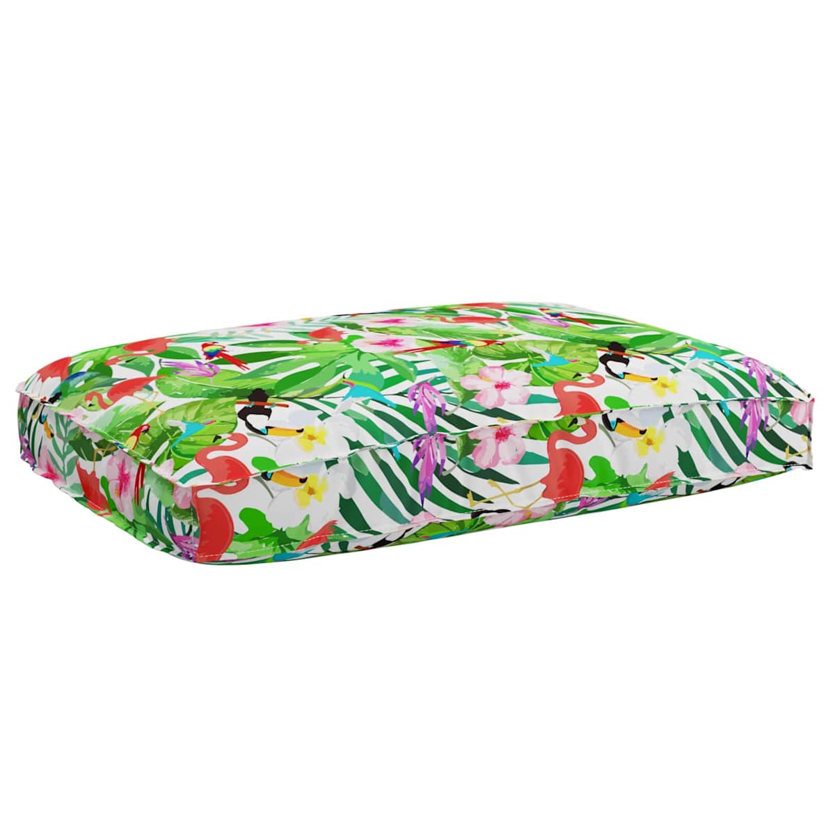 Pude Oxford stof 120 x 80 x 12 cm