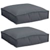 vidaXL Padi 2 tk Oxfordi kangas Antratsiit 40 x 40 x 8 cm
