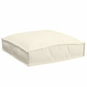Polštář 2 pcs Krémová 40 x 40 x 8 cm Oxford látka - obrázek 5