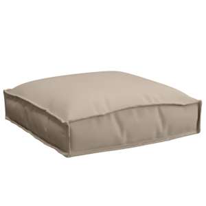 Polštář 2 pcs Taupe 40 x 40 x 8 cm Oxford látka - obrázek 5