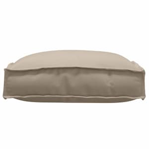 Polštář 2 pcs Taupe 40 x 40 x 8 cm Oxford látka - obrázek 7