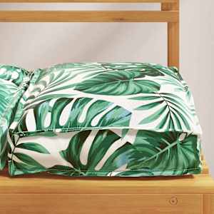Polštář List 2 pcs Vzor listů 40 x 40 x 8 cm Oxford látka - obrázek 4