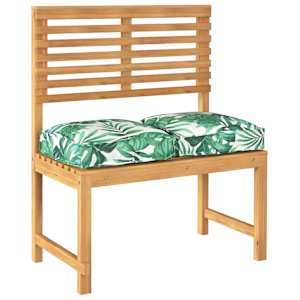 Polštář List 2 pcs Vzor listů 40 x 40 x 8 cm Oxford látka - obrázek 3