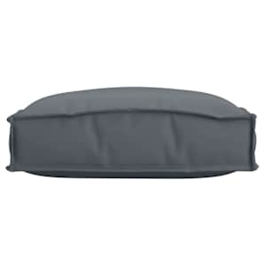 Polštář 4 pcs Antracit 40 x 40 x 8 cm Oxford látka - obrázek 7