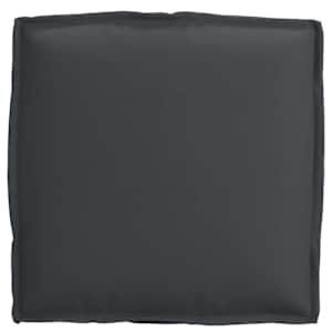 Polštář 4 pcs Černá 40 x 40 x 8 cm Oxford látka - obrázek 8