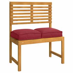 Polštář 4 pcs Víno Červené 40 x 40 x 8 cm Oxford látka - obrázek 5