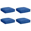 vidaXL Padi 4 tk Oxfordi kangas Kuninglik sinine 40 x 40 x 8 cm