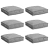 vidaXL Padi 6 tk Oxfordi kangas Hall 40 x 40 x 8 cm