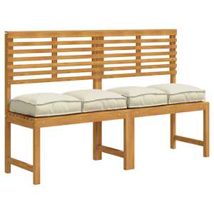 Polštář 6 pcs Krémová 40 x 40 x 8 cm Oxford látka - obrázek 4