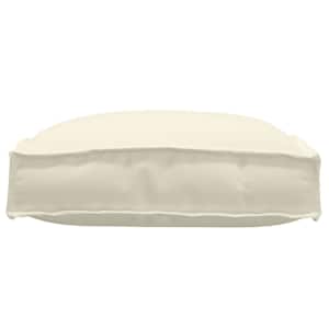 Polštář 6 pcs Krémová 40 x 40 x 8 cm Oxford látka - obrázek 7