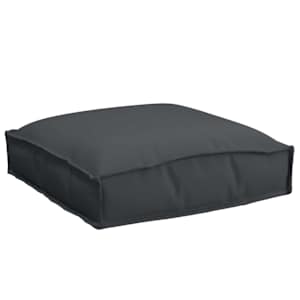 Polštář 6 pcs Černá 40 x 40 x 8 cm Oxford látka - obrázek 5