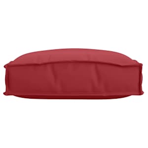 Polštář 6 pcs Víno Červené 40 x 40 x 8 cm Oxford látka - obrázek 6