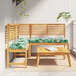 Polštář List 6 pcs Vzor listů 40 x 40 x 8 cm Oxford látka - obrázek 1