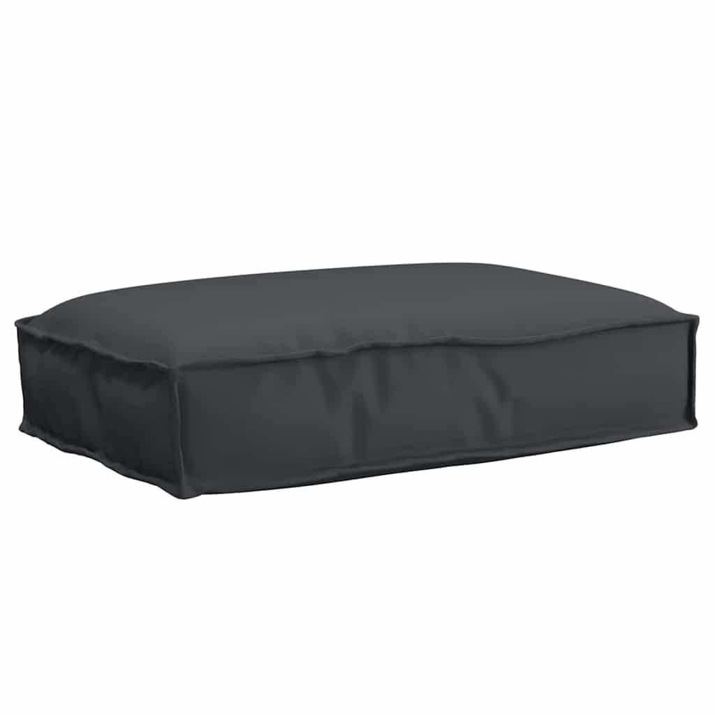 Pallepude til sæde Sort 60x40x8 cm Oxford stof