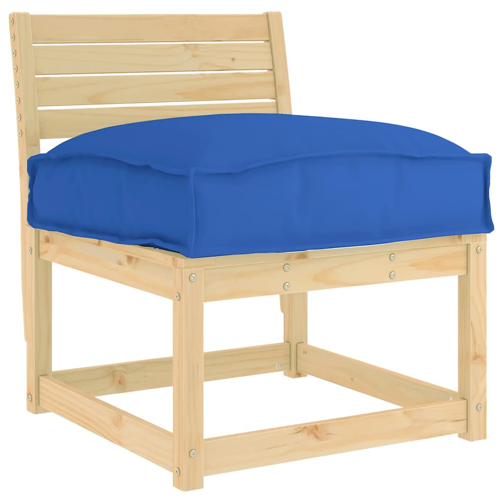 Blazina Kraljevo modra 60 x 40 x 8 cm Oxford tkanina - slika 3