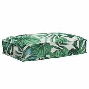 Blazina List Vzorec lista 60 x 40 x 8 cm Oxford tkanina