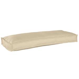 vidaXL Padi Oxfordi kangas Beež 100 x 40 x 8 cm