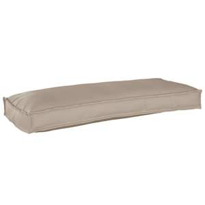 Polštář Taupe 100 x 40 x 8 cm Oxford látka - obrázek 1