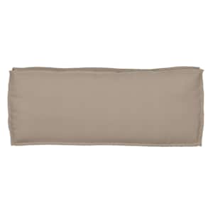 Polštář Taupe 100 x 40 x 8 cm Oxford látka - obrázek 5