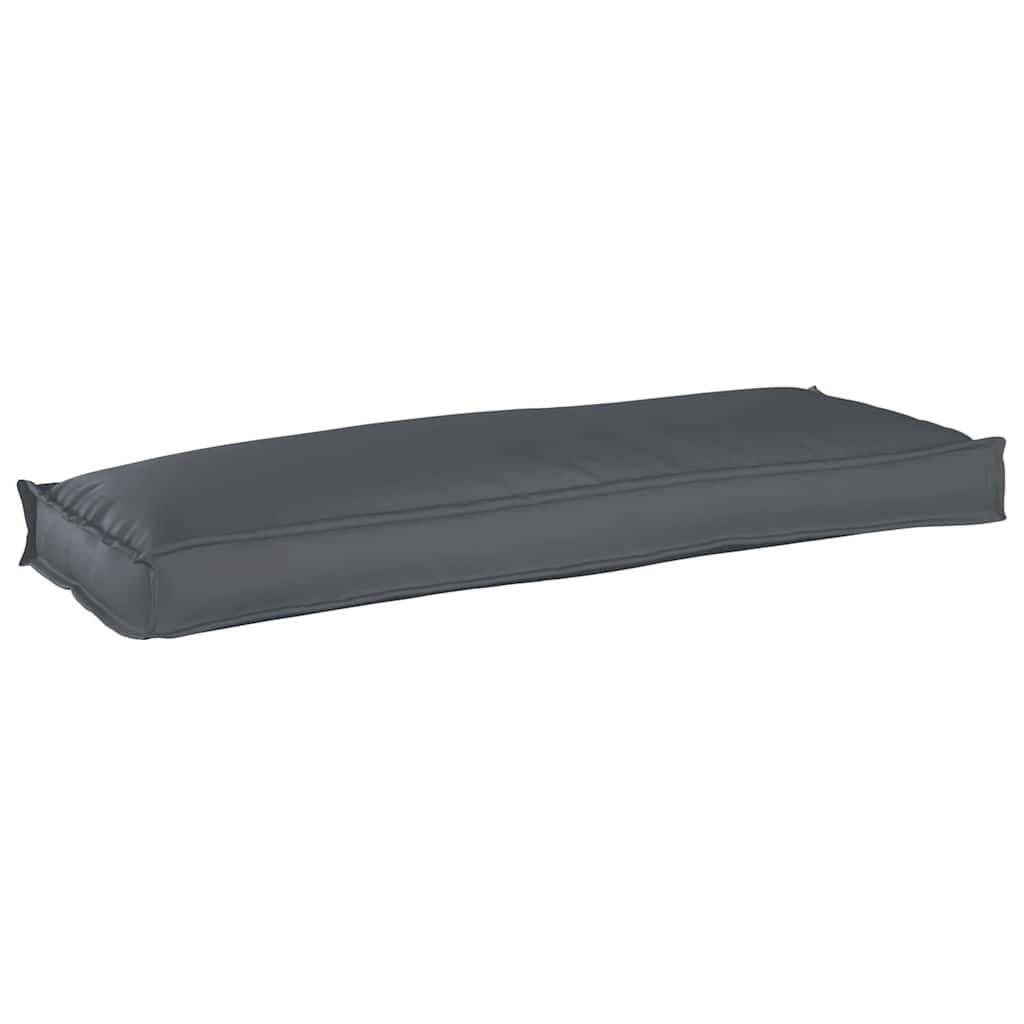 Udendørspude Antracitgrå Polyester 110 cm x 40 cm x 8 cm