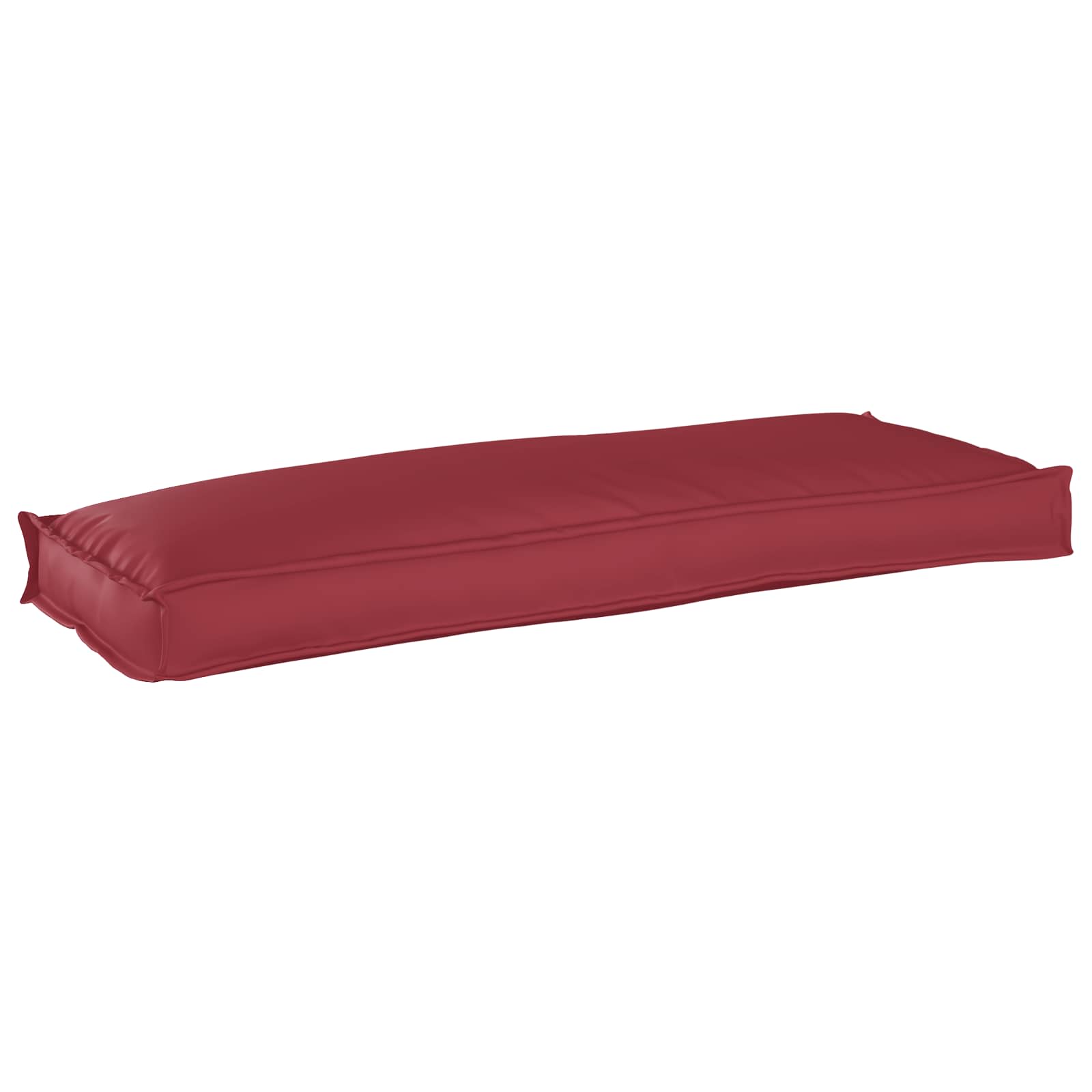 vidaXL Pernă Roșu Vin 110 x 40 x 8 cm Material Oxford
