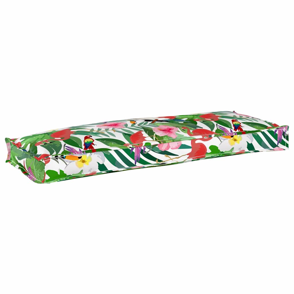 Palletkussen voor de Bank – Tropische Jungle 110 x 40 x 8 cm – Oxford Stof