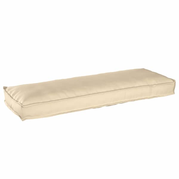 vidaXL Padi Oxfordi kangas Beež 120 x 40 x 8 cm