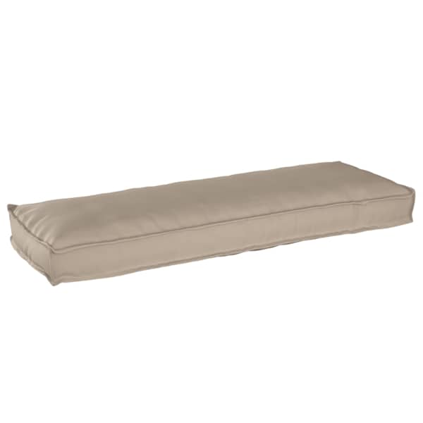 vidaXL Padi Oxfordi kangas Pruunikashall 120 x 40 x 8 cm