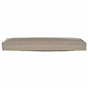 Polštář Taupe 120 x 40 x 8 cm Oxford látka - obrázek 3