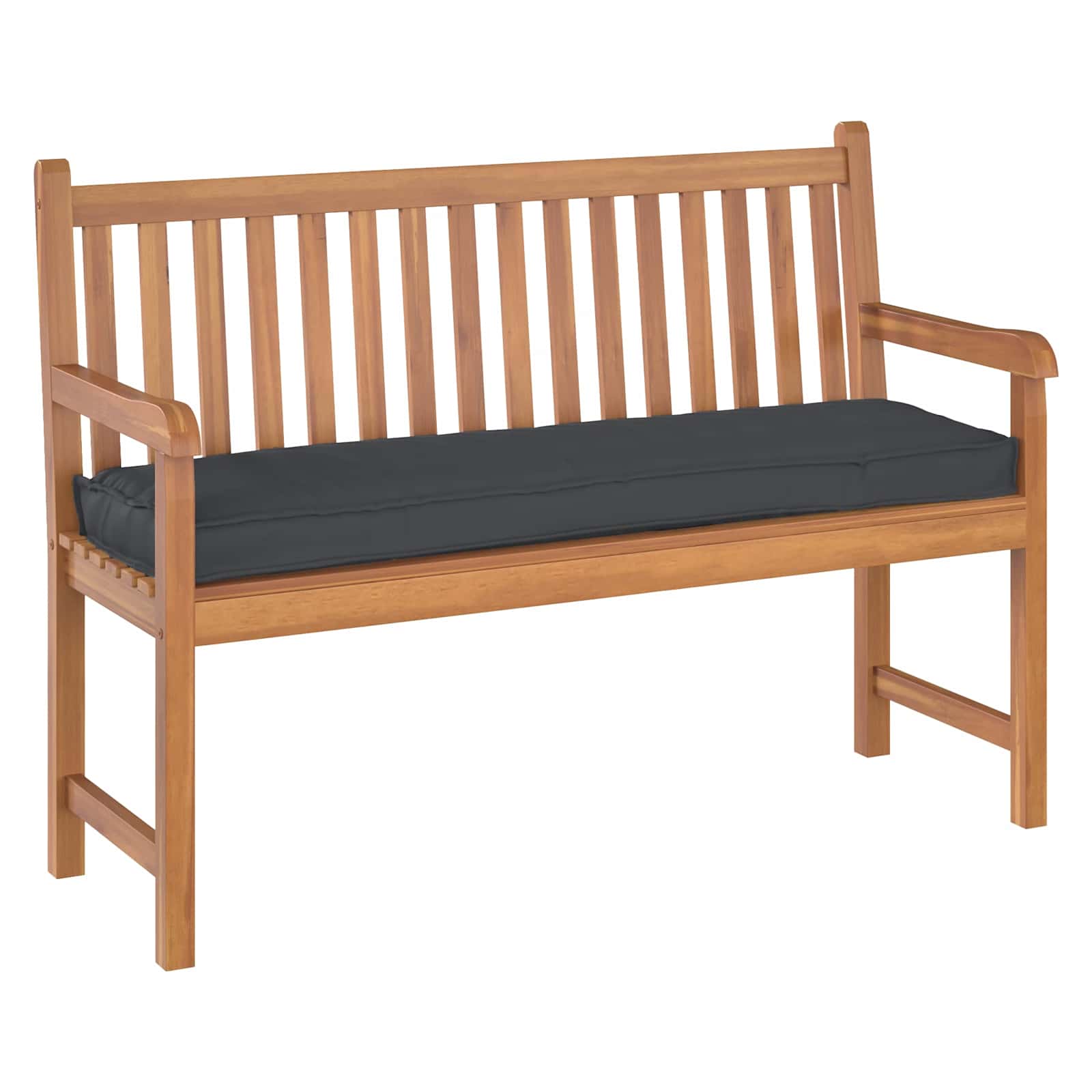 Kussen Zwart 140 x 40 x 8 cm Oxford Stof image 2