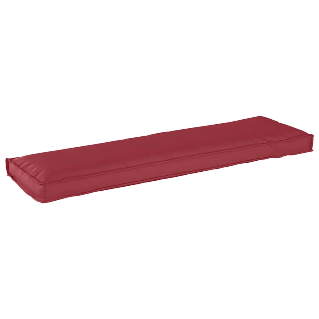 Palletkussen voor Bank Bordeauxrood 140x40x8 cm Oxford Stof