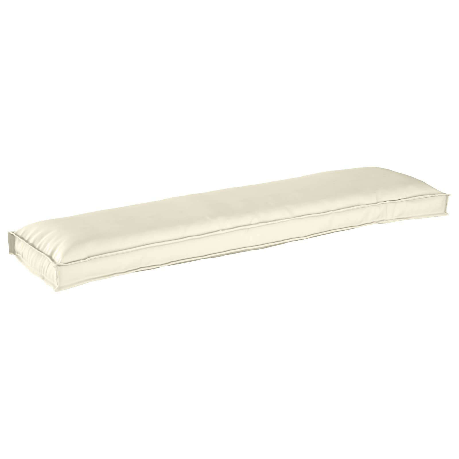 vidaXL Kissen Creme 150 x 40 x 8 cm Oxford-Stoff