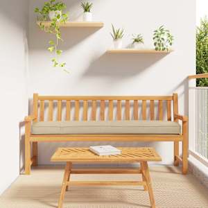 Blazina za palete Bež 180 x 40 x 8 cm Oxford tkanina