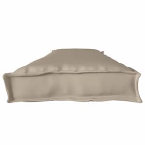 Polštář na palety Taupe 180 x 40 x 8 cm Oxford látka - obrázek 7
