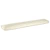 vidaXL Palleti padi cream 200 x 40 x 8 cm Oxfordi kangas